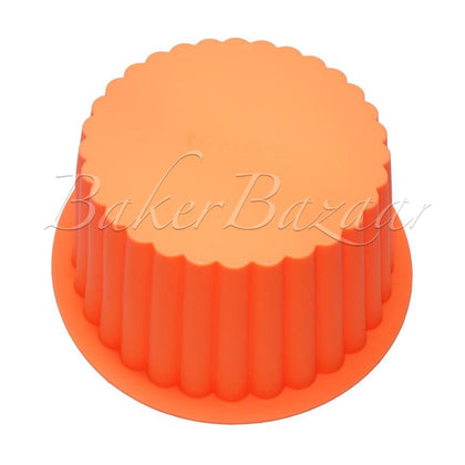 Silicone Mould Muffin Shape Chocolate Fondant Clay Marzipan Mould