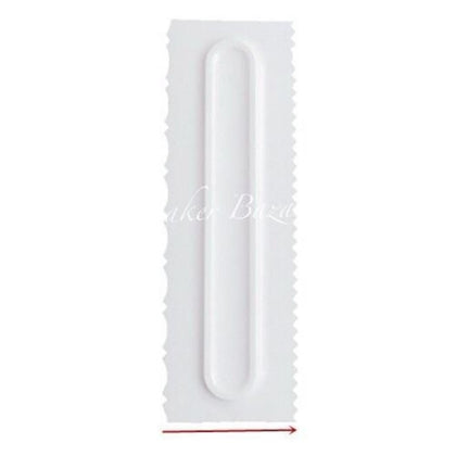 Plastic Tall Scraper For Cakes - Style 1