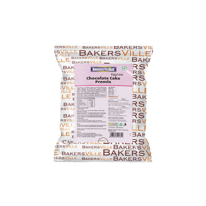 Bakersveggie Eggless Chocolate Cake Premix, 400 gm