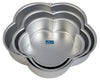 Aluminium Cake Baking Mould  Flower Shaped 3 Pcs set