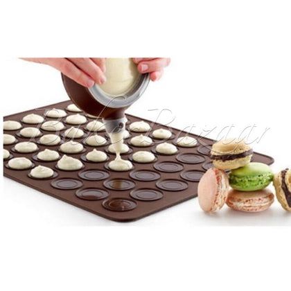 Macron Matt 48 Cavity Silicone Mould