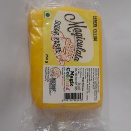 Magiculata - Fondant or Sugar Paste - Lemon Yellow - 250g