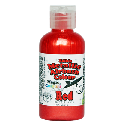 Magic Colours Metallic Airbrush Colour - Red
