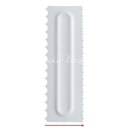 Plastic Tall Scraper For Cakes - Style 2