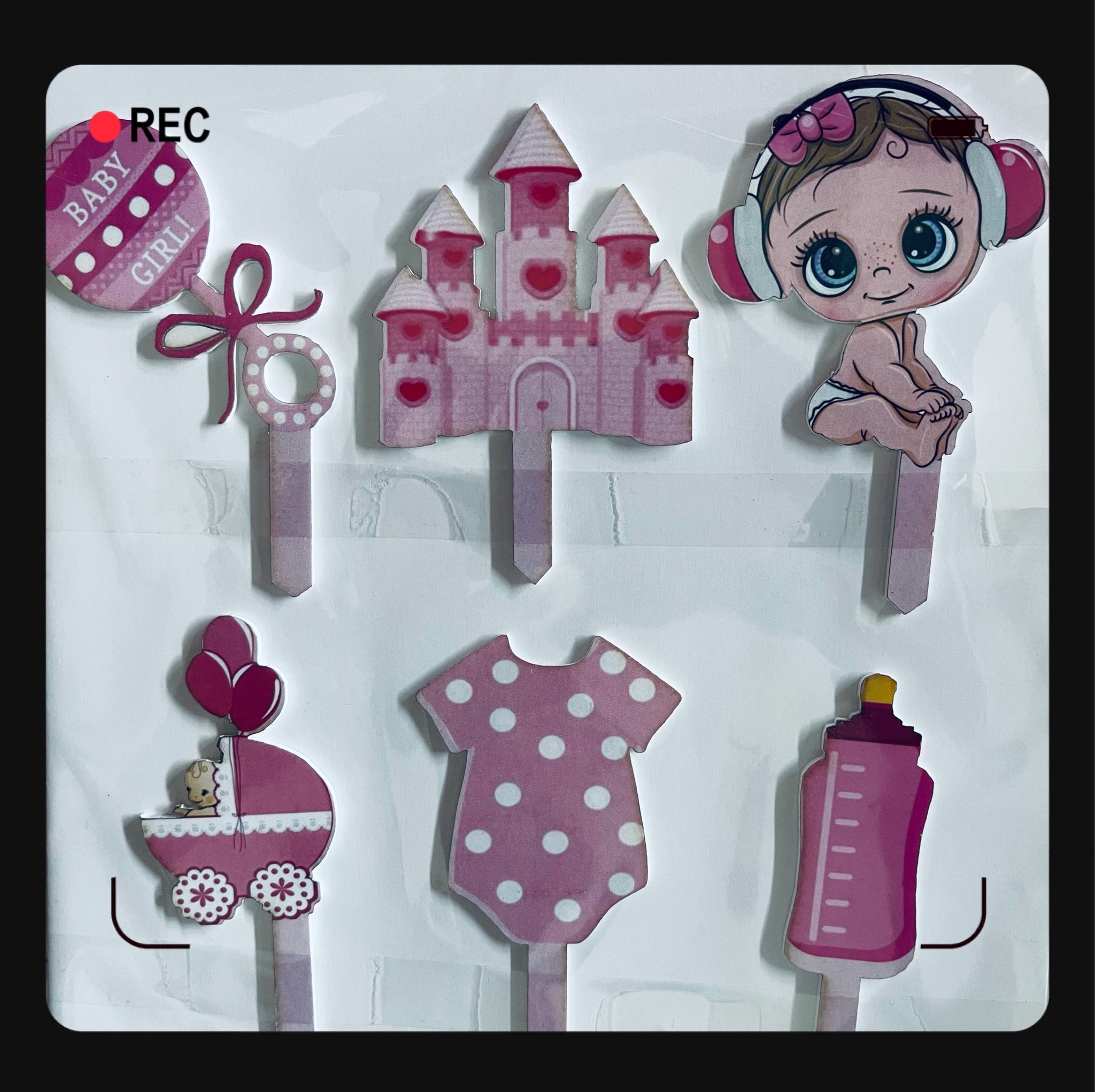 Buy Powerpuff Girls Cake Topper - Happy Birthday Cartoon Cake Decoraitons  for Children's Birthday Baby Shower Party Decorations Supplies Online at  desertcartUAE