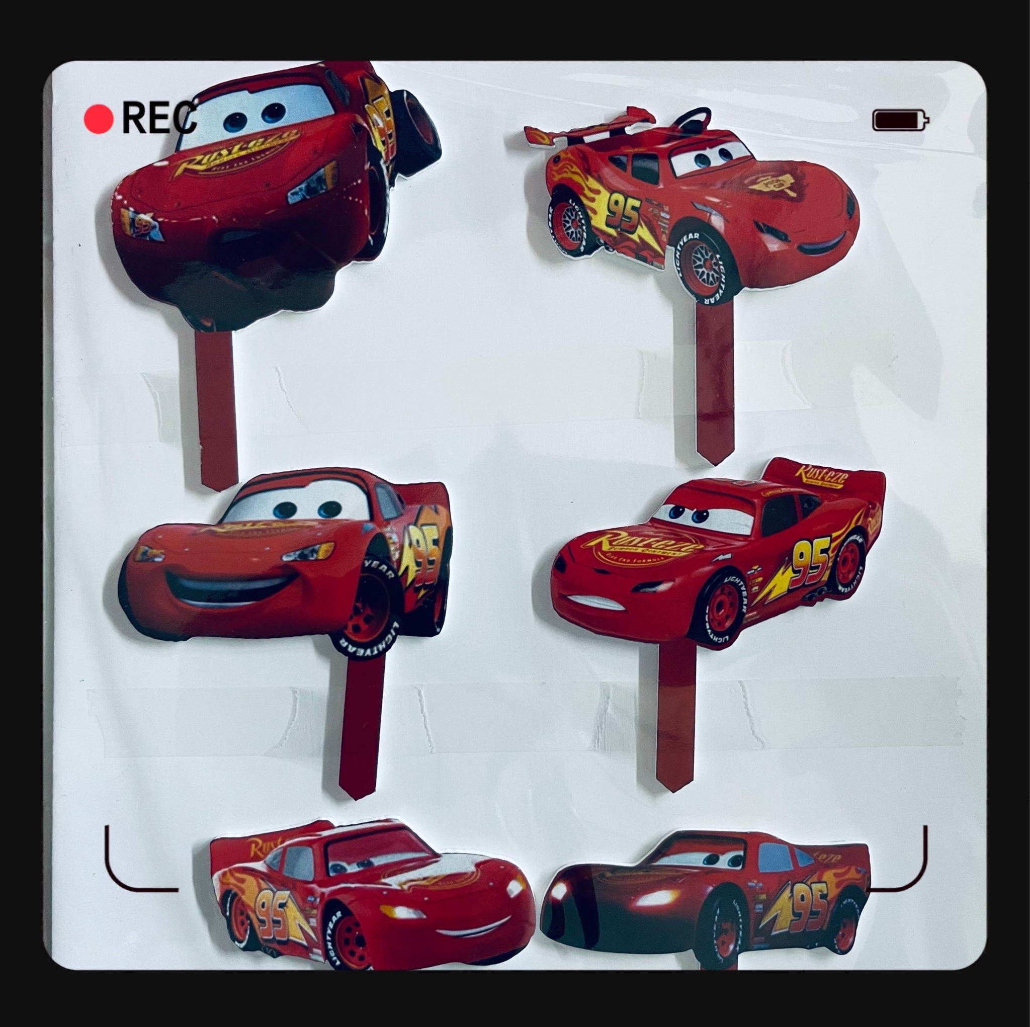Cartoon Cake Toppers Cars