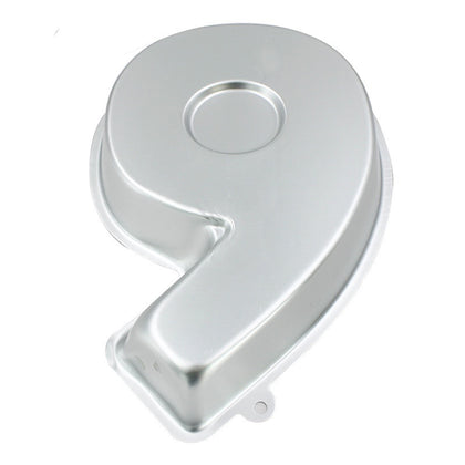 Aluminium Numeric Moulds For Cake Baking Mould Shape No.9