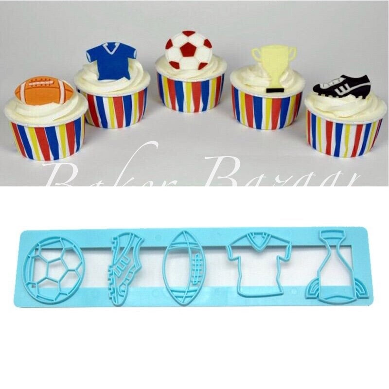 Sports-Football/Rugby/ Cup Shaped Cutter - SugarCraft Fondant Cutter Cake Decorating DIY Tool.