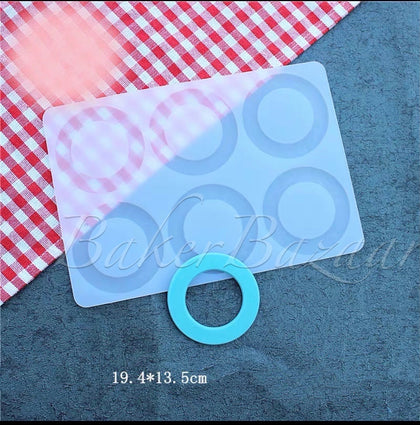 Silicone Garnishing Sheet,Garnishing Round Style 32