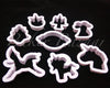 Unicorn Cake Theme Cutter 8Pc Set- SugarCraft Fondant Cutter Cake Decorating DIY Tool.