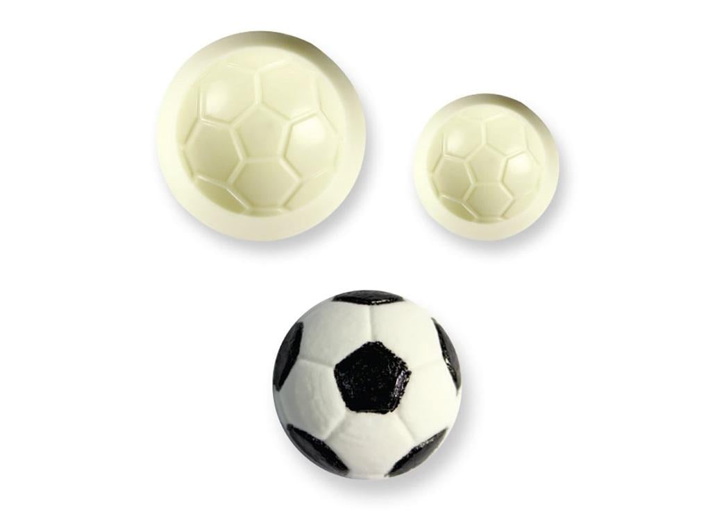 Soccer Ball Football Shape Set of 2. SugarCraft Fondant Plunger Cutter Cake Decorating DIY Tool.
