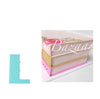 Plastic Tall Smoother cum Scraper For Cakes - Style 8