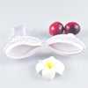 Leaf Plunger Cutter Set Of 3 Pcs - SugarCraft Fondant Plunger Cutter Cake Decorating DIY Tool.