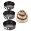 3 in 1. 3 PCS SET OF SPRING FORM CAKE TIN. - Round Shape