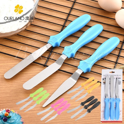 Metal Palette Knife Set of 3 Piece