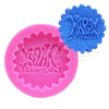 Fondant Mould Happy Birthday Cake Topper - Silicone Fondant Clay Marzipan Mould.
