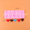 Fondant Mould Love Lollipop Heart Shape- Fondant Clay Marzipan Mould.