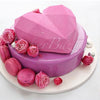 3D Big Diamond Heart Shape Mould For Pinata Cake - 1Pc