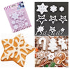 Star & SnowFlakes Shaped Cutter - SugarCraft Fondant Cutter Cake Decorating DIY Tool.