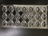 Lips Pout Kiss Shape 21 Cavity Polycarbonate Chocolate Mould
