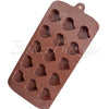 Chocolate Mould New Heart Shape Silicone 15 Cavity