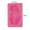 Fondant Mould Sleeping Baby Shape 1 Cavity - Silicone Fondant Clay Marzipan Mould.