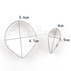 Petal Cutter Begonia Semperflorenshybr -Bakeware Mould Biscuit Mould Cookie Mould Set Sugar Arts Fondant Cake Decoration