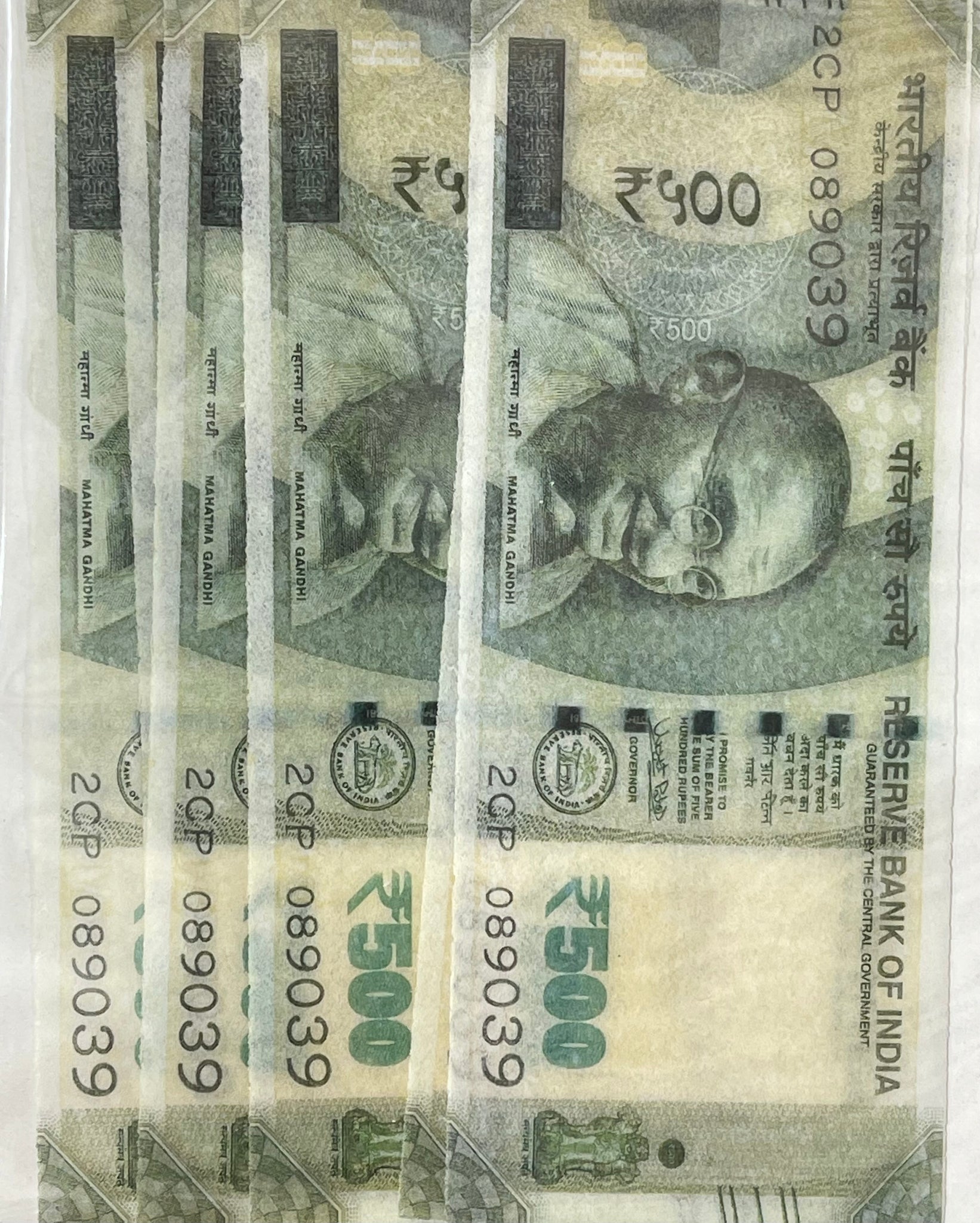 Edible Money Wafer Paper Rs 500/- – Baker Bazaar