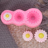 Round Gem Diamond Shape in 3 Sizes Silicone Fondant Mould 3 Cavity- Fondant Clay Marzipan Mould Cake Decorating DIY Tool.