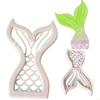 Fish Tail Shaped Cutter - SugarCraft Fondant Cutter Cake Decorating DIY Tool.