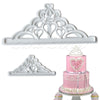 Tiara Shape Cutter - SugarCraft Fondant Cutter Cake Decorating DIY Tool.