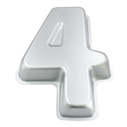 Aluminium Numeric Moulds For Cake Baking Mould Shape No.4