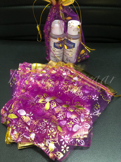 Festive Gift Pack - Potli Style no. 6 - Pack of 10 Pcs.