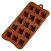 Chocolate Mould Pudding Jelly Shape Silicone 15 Cavity