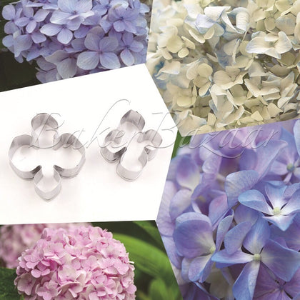 Petal Cutter  Hydrangea -Biscuit Mould Cookie Mould Set Sugar Arts Fondant Cake Decoration