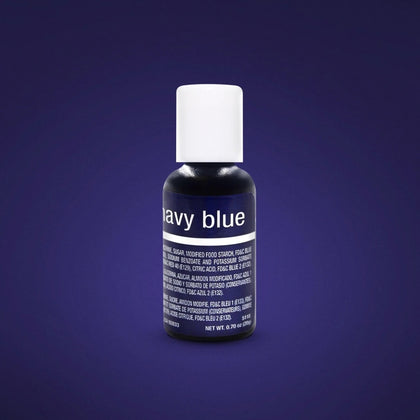 Chefmaster Navy Blue Liqua-Gel Food Coloring 20ml