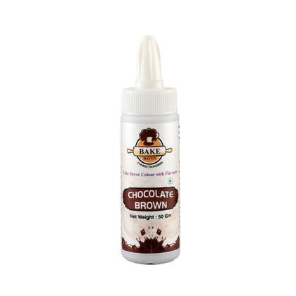 Bake Haven Cake Decor Spray Powder Colour with Flavours - Chocolate Brown - 50g