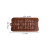 Chocolate Mould Labyrinth, U shaped Chocolate Bar Shape Silicone Mould