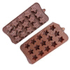 Chocolate Mould Star Shape Silicone 15 Cavity