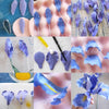 Petal Cutter Iris -Bakeware Mould Biscuit Mould Fondant Cake Decoration DIY Tool