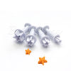 Star Shape Plunger Cutter Set Of 4 Pcs - SugarCraft Fondant Plunger Cutter Cake Decorating DIY Tool.