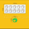 Silicone Garnishing Sheet,Garnishing Mould Style 23