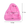 Pair Of Swan Shape Silicone Fondant Mould 1 Cavity- Fondant Clay Marzipan Mould Cake Decorating DIY Tool.