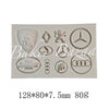 Fondant Mould Luxury Cars Logos Shape- Fondant Clay Marzipan Mould.