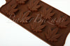 Chocolate Mould Marijuana Cannabis Weed Edible Leaf Shape Leaves Series  8 Cavity