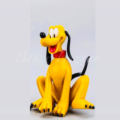 Pluto Birthday Cake Decorating Topper 1 Figure - Disney Cartoon Pluto Plastic Gift Toys