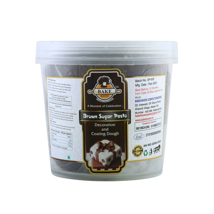 Bake Haven Fondant or Sugar Paste - Brown - 200g