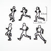 Patchwork Cutters Exercise Running & Jogging - SugarCraft Fondant Cutter Cake Decorating DIY Tool.