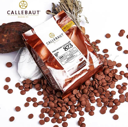823 Milk Chocolate Callebaut - 1 kg Callebaut  Belgian Chocolate for cake