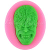 Fondant Mould Hulk Mask Shape - Silicone Fondant Clay Marzipan Mould.